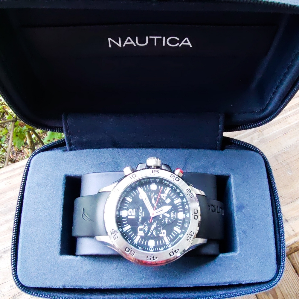 Nautica Men's NST Chronograph Watch
